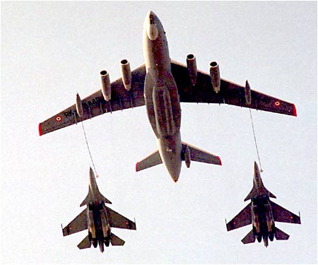 A picture from the Air Force Day 2003 celebrations