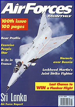 SLAF IAI Kfir C-2 from No.10 Sqdn - AirForces Monthly - UK